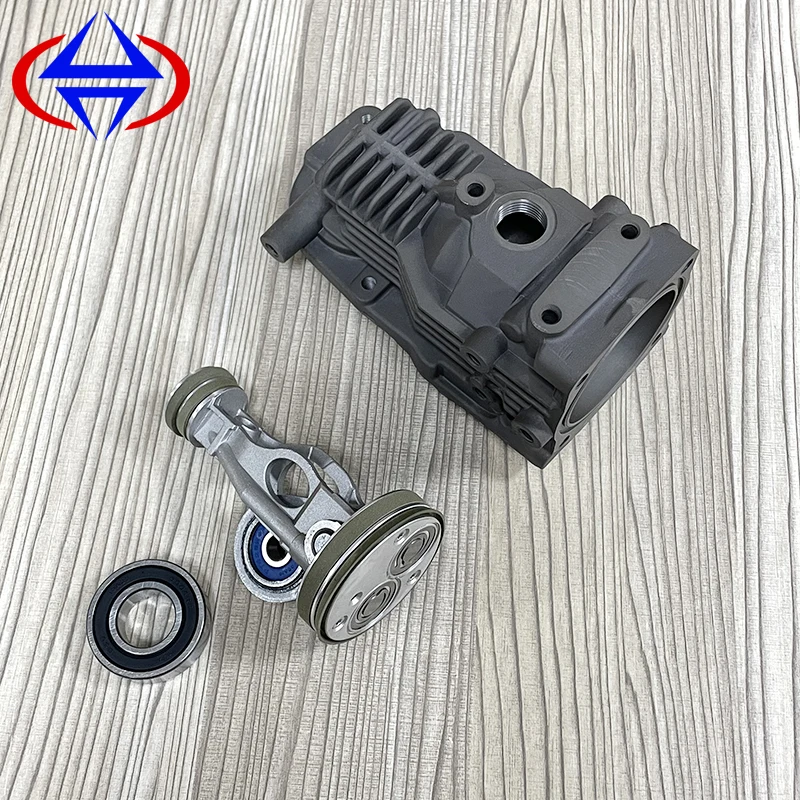 

LR078650 Air Suspension Compressor Kits Cylinder Head Piston Rod with Ring For AMK Land Rover Discovery 4 LR4