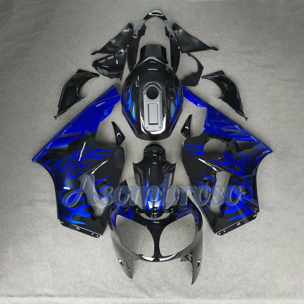 Blue Flame Bodywork Set  ﻿For Ninja ZX-12R 2000 2001 ZX12R Motorcycle Accessories Full Fairing kit