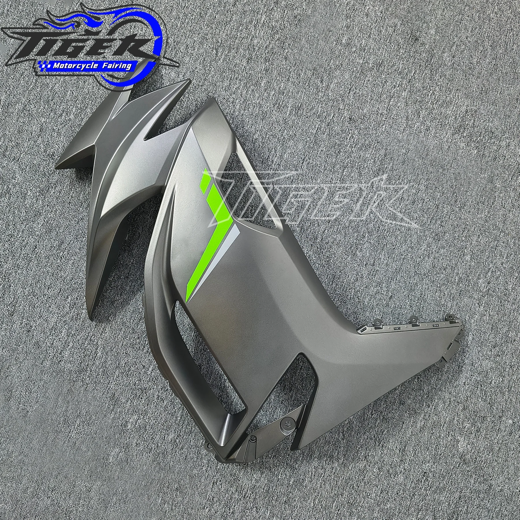 يصلح لكاواساكي ZX650 2021 2022 دراجة نارية الإطار لوحة هدية الجانب غطاء القلنسوة ZX650