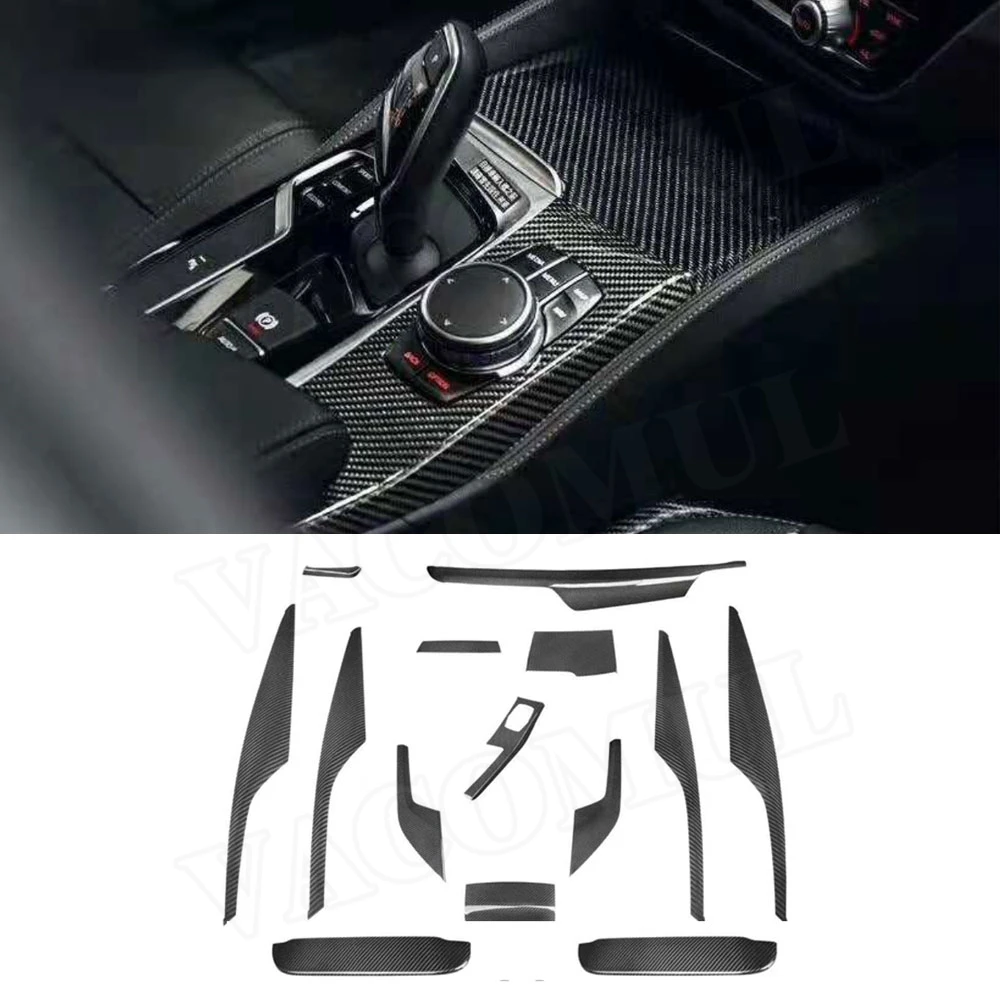 

VACOMUL для 5-й серии, сухая внутренняя накладка на приборную панель из углеродного волокна для BMW G30 G31 G38 528li 530li 2017 2018 с левым рулем