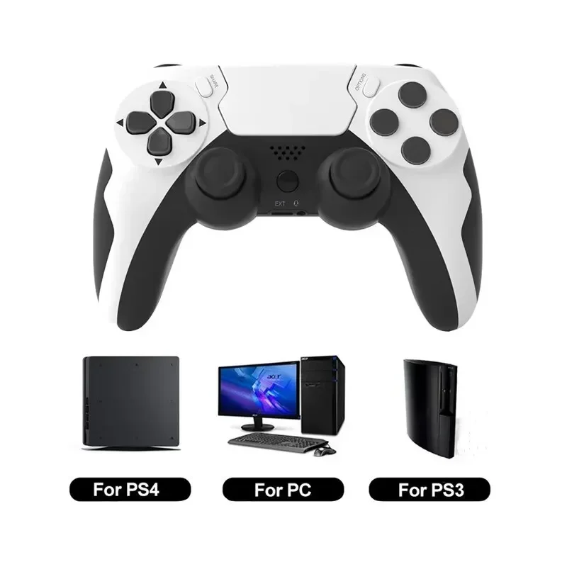 Dual Vibration PC Joystick P48 Wireless Gamepad with Six Axis Gyroscope Game Controller For PS4 PS3 Console Wins 7 8 10