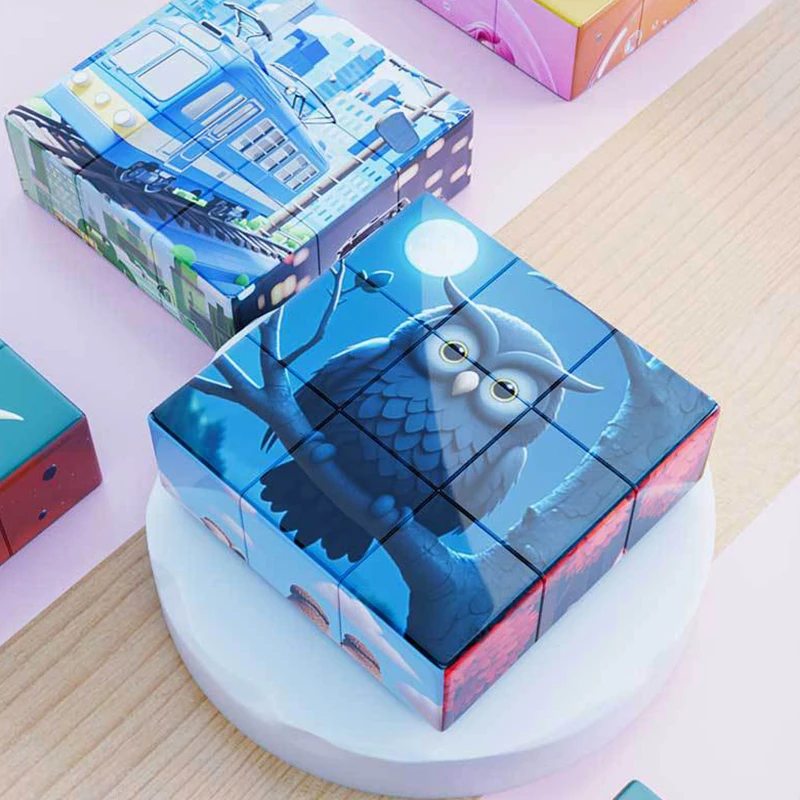 1 sztuka Klocki Magnetyczne dla Dzieci z Motywem Dinozaurów i Zwierząt, Zabawki DIY, Klocki Magnetyczne 3D dla Dzieci i Dorosłych