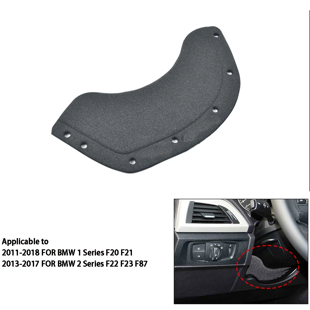 Car Front Dashboard Steering Wheel Lower Cover Sponge Backplate Replacement For BMW  F20 F21 F22 F23 F87 Accessories