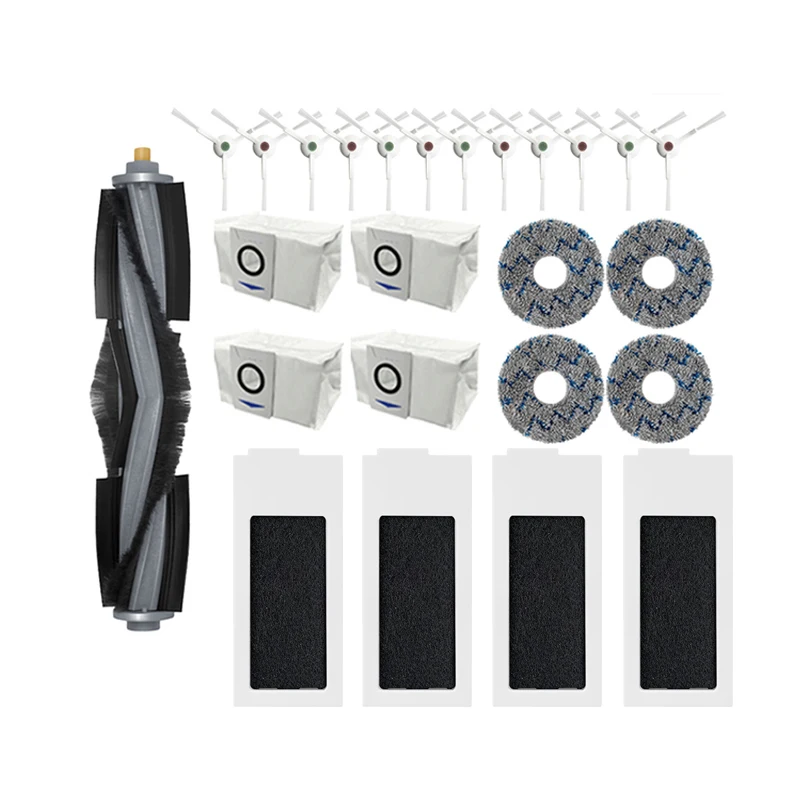 Filtre Hepa, brosse latérale principale, serpillière, sac à poussière, pour aspirateur ECOVACS Deebot T20 PRO/ MAX T20 Pro /Max Plus, nouveauté