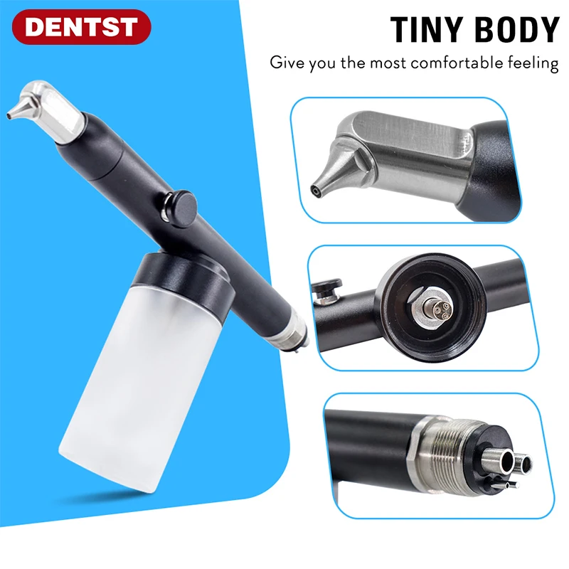 

Dental Aluminum Oxide Micro Blaster Interface Microetcher Sandblasting Alumina Gun Air Abrasion Polisher Master Whitening Device