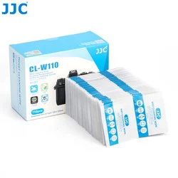 JJC 110Pcs Lens Cleaning Wipes Moistened Individually Wipes Pre-moistened Lens Cleaning for Glasses Camera Lens Phone Screen