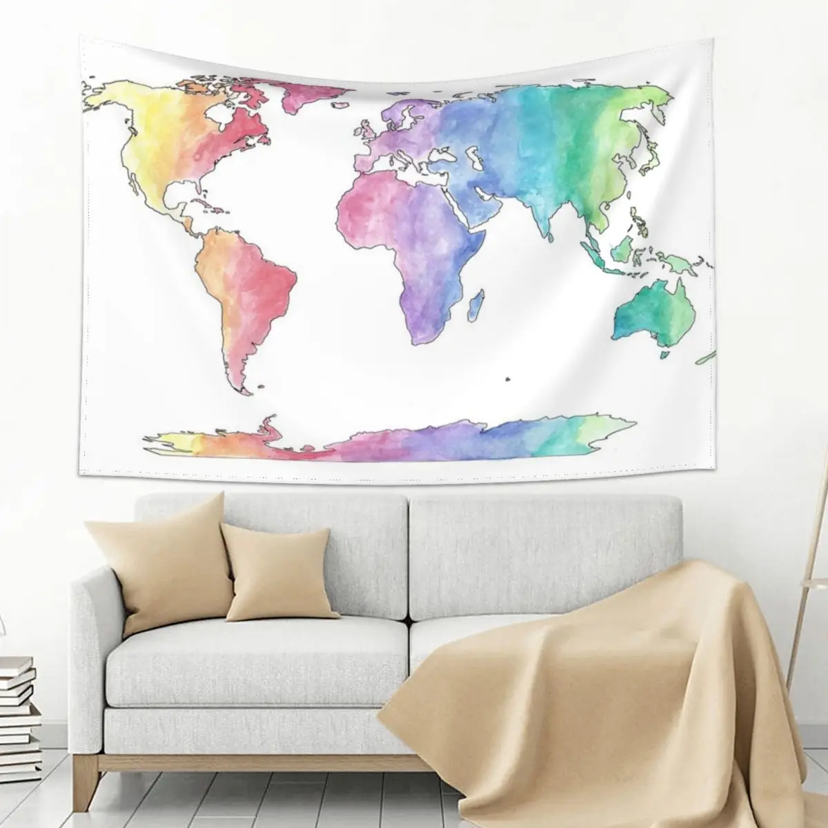 

all around the world Tapestry