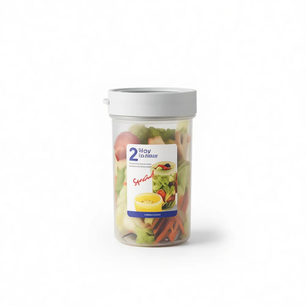 Baby Food Snacks Yogurt - Portable Double Layer Food Container For