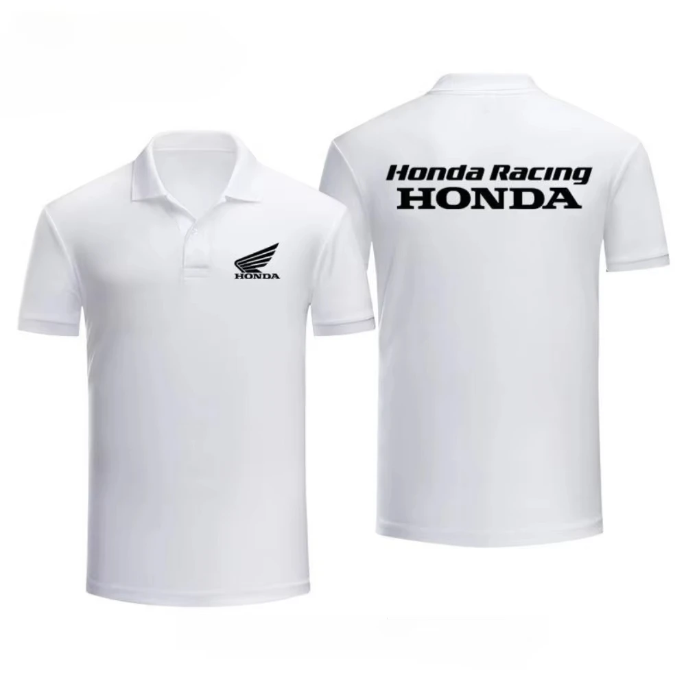 

Honda CBR Non-Double Gold Wing Motorcycle POLO Shirt Riding Breathable Shirt Fashion Printed Short Sleeve Loose Lapel Summer