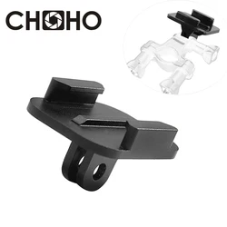 For Gopro Accessories Alloy Adapter CNC Converter Quick Base Mount Flat For Go Pro Hero 11 10 Xiaomi YI DJI Osmo Action 2 Camera