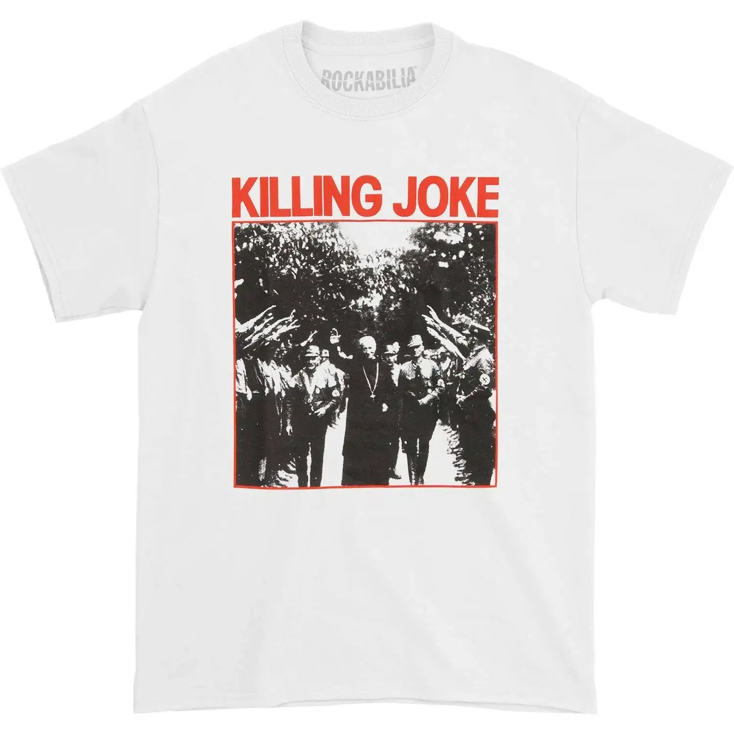 Men'S Killing Joke Pope T Shirt Medium White