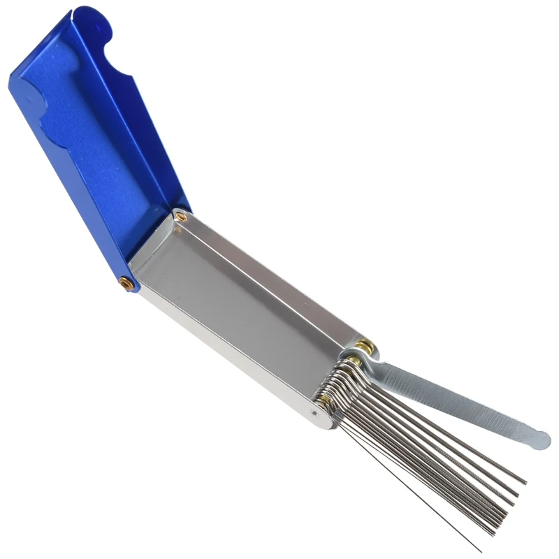 Guitar Nut Bridge File Set, Luthiers Tool Box, 13 tamanhos de arquivos, 1 arquivo plano para guitarra, banjo, bandolim, Bass String, ranhura Groove