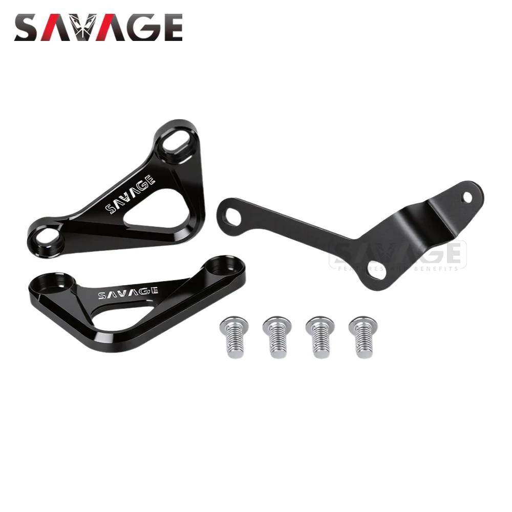 MT07 Rear Footrest Blanking Plates For YAMAHA MT-07 Y-AMT FZ-07 MT 07 2014-2026 Motorcycle Racing Hook Foot Rest Foot Peg Pedals