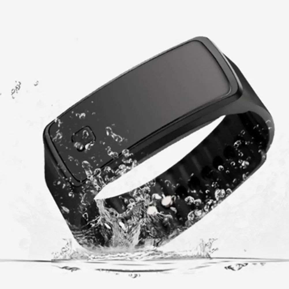 Silicone LED Digital Watch Outdoor Silicone Band Adjustable Wrist Men Women Electronic Clock Black Fashion Simple