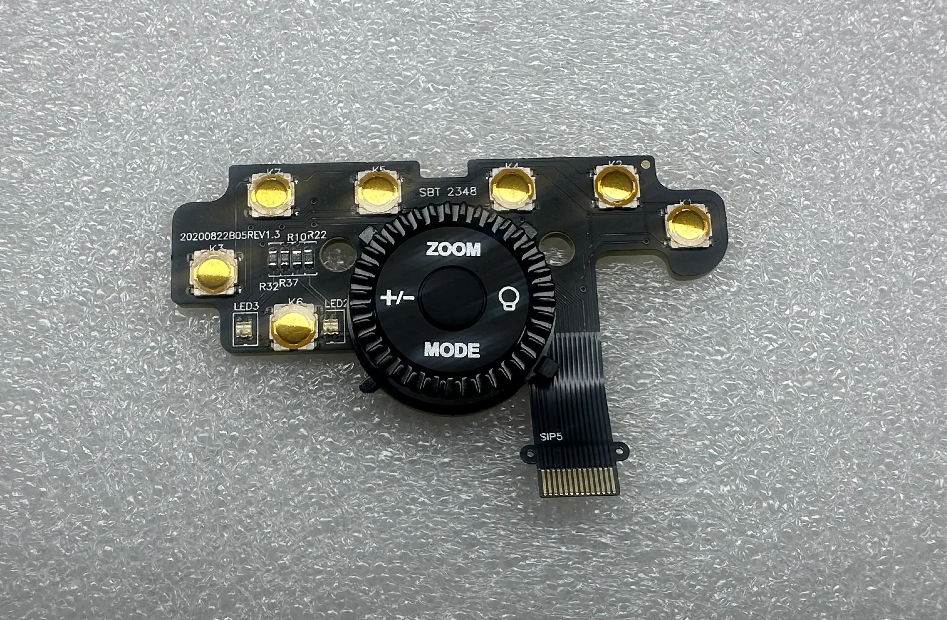 Original  brand new For Shennu V860 III cross key panel with cable and control dial. Genuine product available in stock.