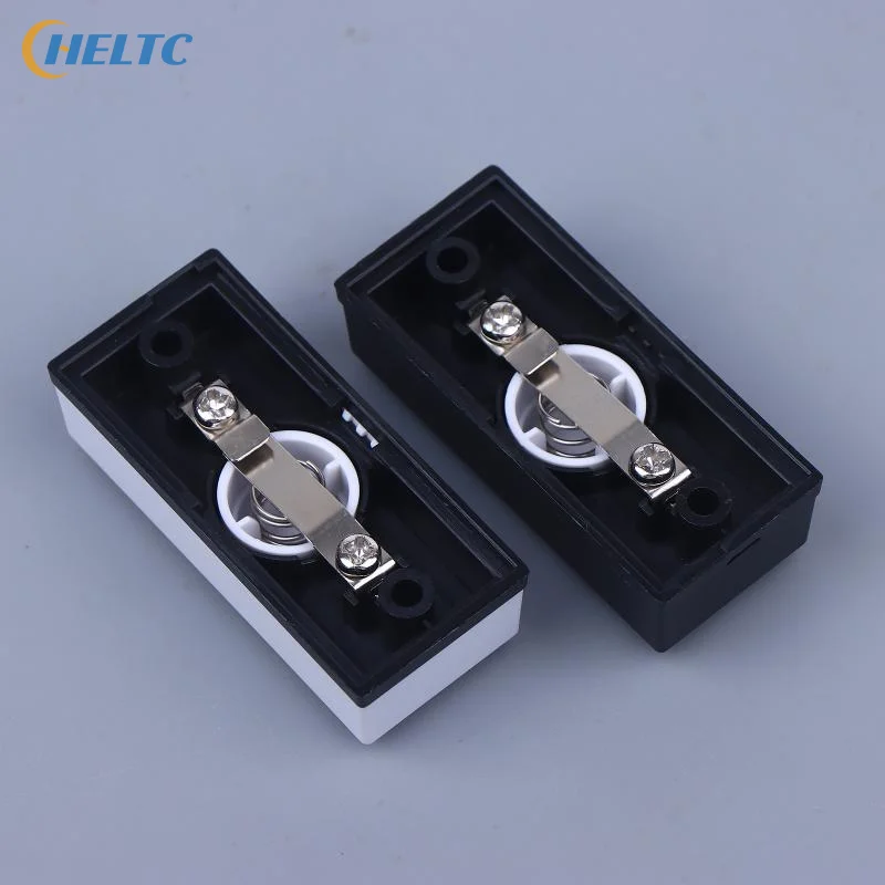 أبيض/أسود أجراس الباب الأسلاك أزرار الضغط الحائط جرس الباب مفاتيح مضاءة جرس الباب زر لمعظم أجراس الأبواب الدقات