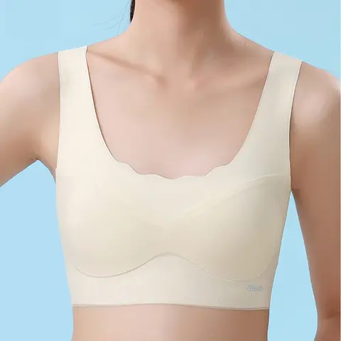 성장 여아용 얇은 브라, 모달 훈련 브라, 통기성 속옷, 십대 소녀 발달 기간 스포츠 브라, 10-16 세, 1PC