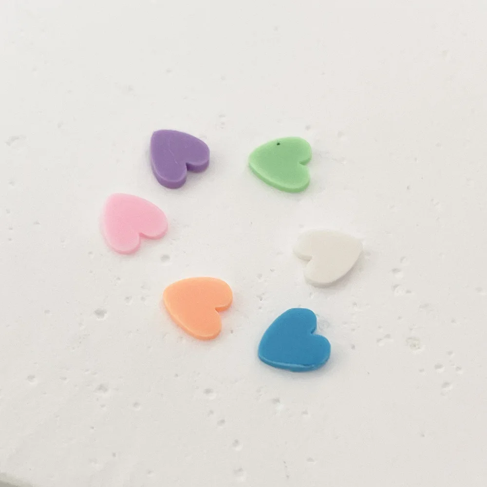 10g Fresh Pop Design Mini size Soft Clay Nailarts Ornaments Super Mix Moon,Star,Heart,Cloud,Snowflakes,Flowers accessori per unghie