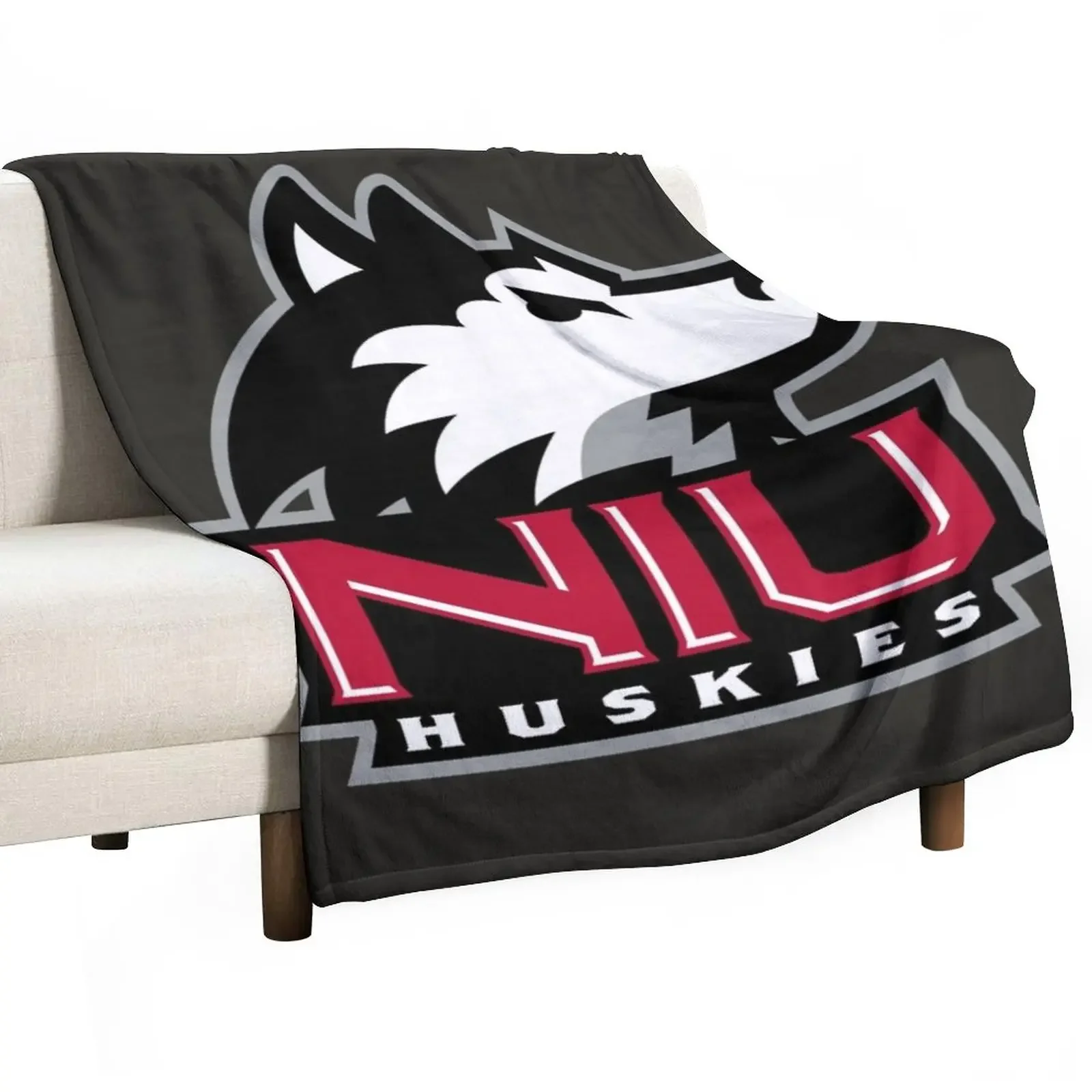 

Northern Illinois Huskies Throw Blanket Plaid on the sofa christmas decoration Moving Blankets