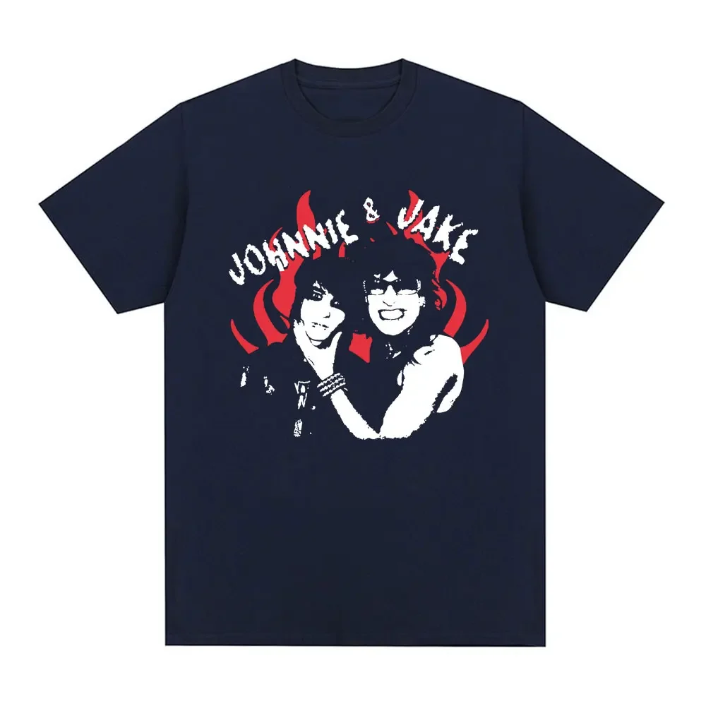 Jake Webber Johnnie Guilbert T Shirts Men Women Clothing Fashion Vintage T-shirt Cotton Casual Oversized Short Sleeve T-shirts