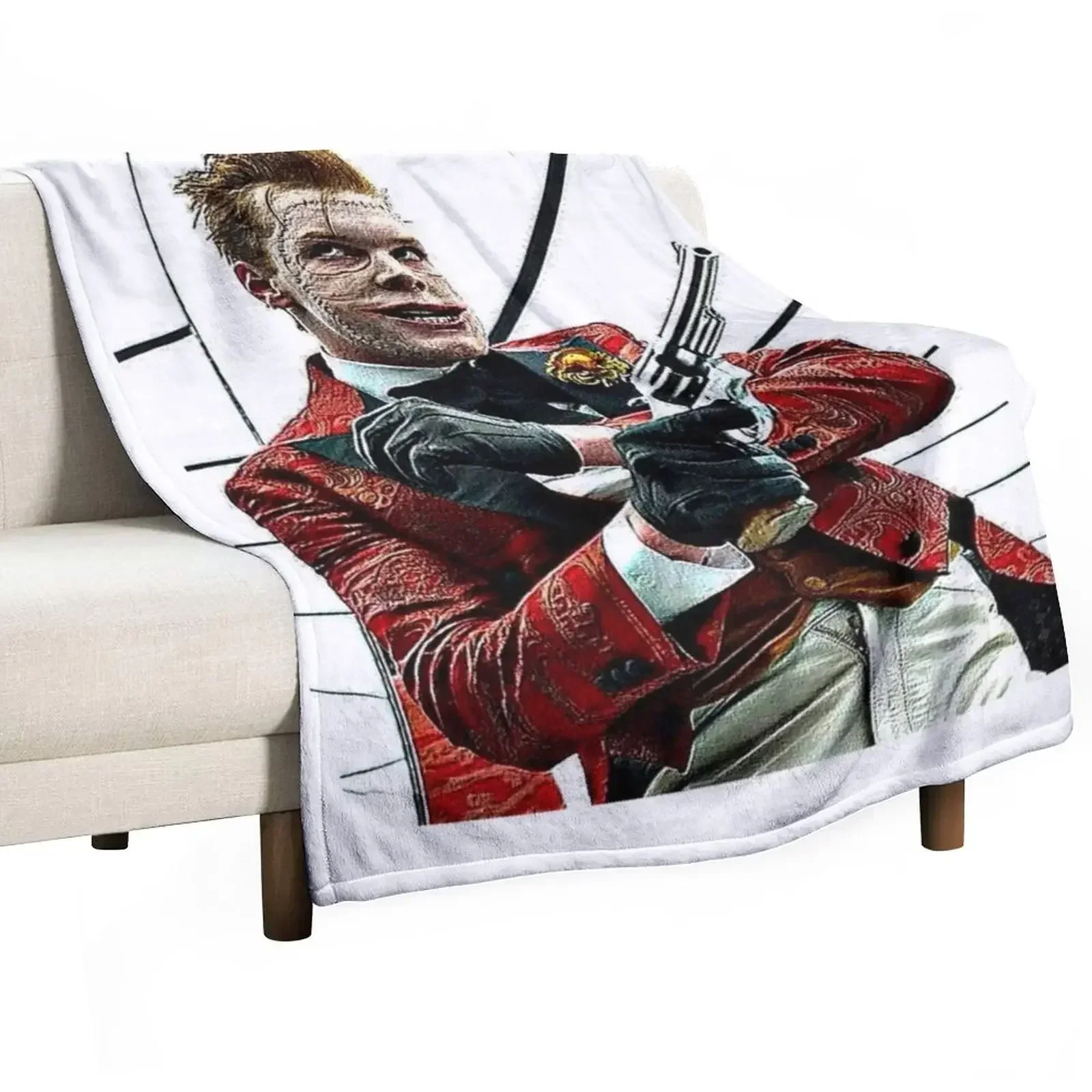 Jerome Valeska Throw Blanket manga Luxury Designer Blankets