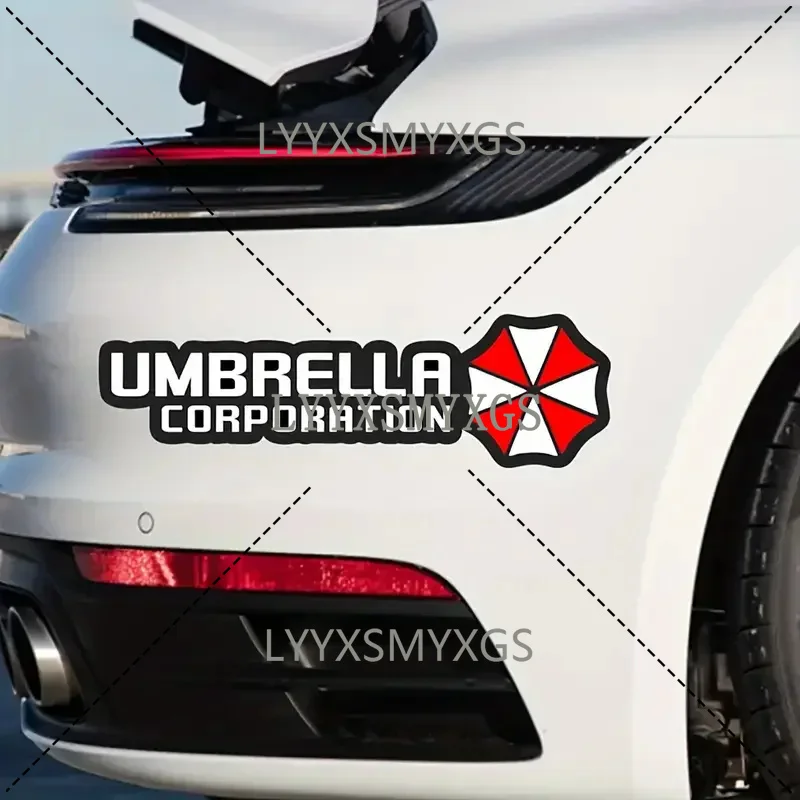 Personality and Creativity Umbrella Corporation Game Logo Car Stickers Waterproof Sunscreen Vinyl Decal PVC Wholesale Decoration