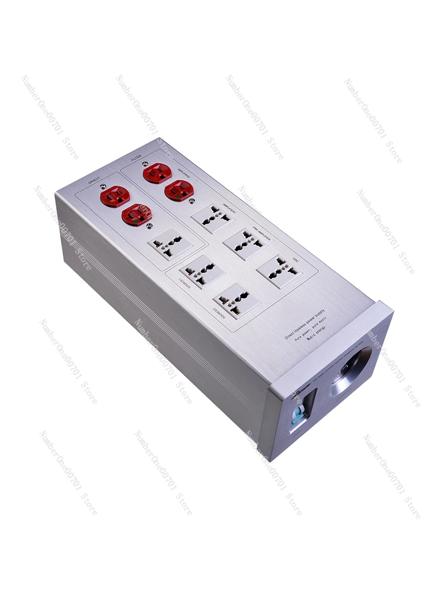 Power Filter HQ-6800 Fever Audio Socket Power Purifier Anti-Interference Power Strip Lightning Protection