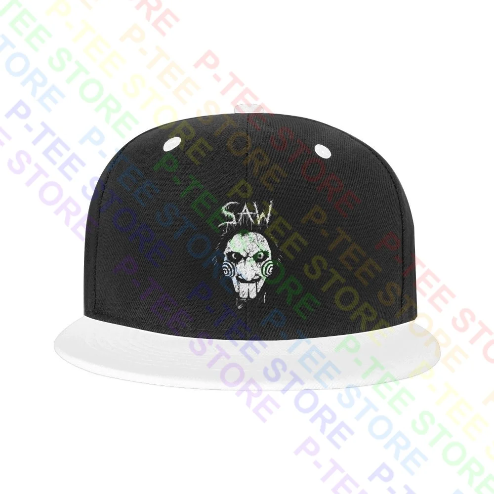 Saw Jigsaw Black Metal Billy The Puppet Gothic Punk Horror Movies Snapback Cap Colorful Baseball Caps Cute Design