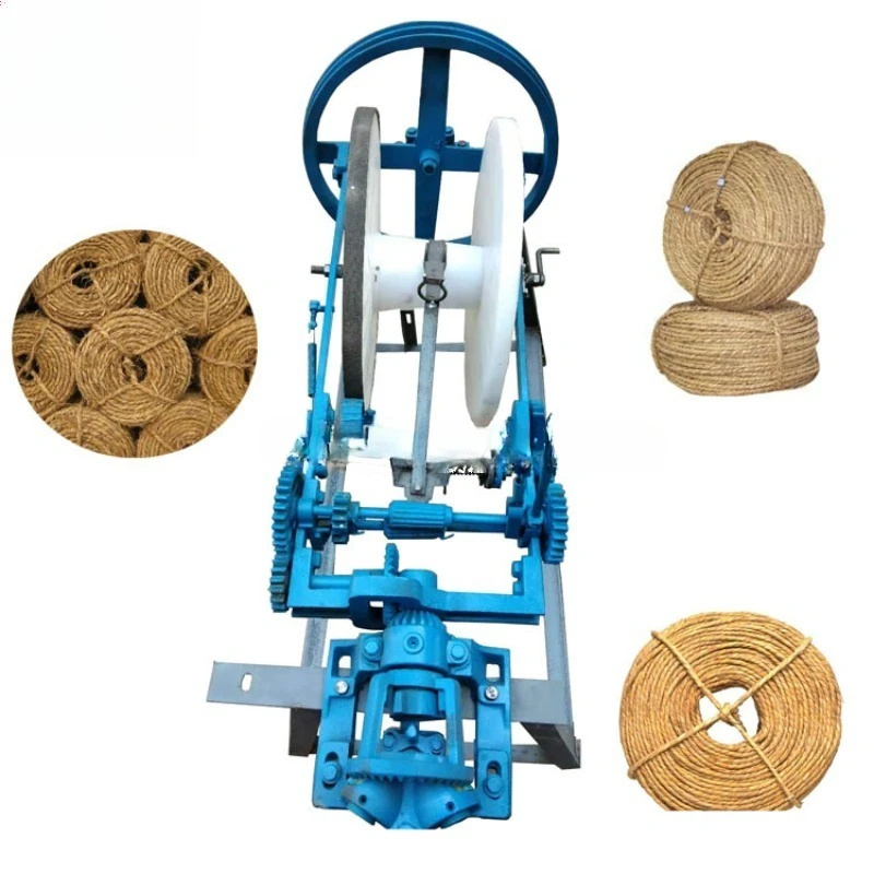 

Straw rope spinning machine, hemp rope winding machine