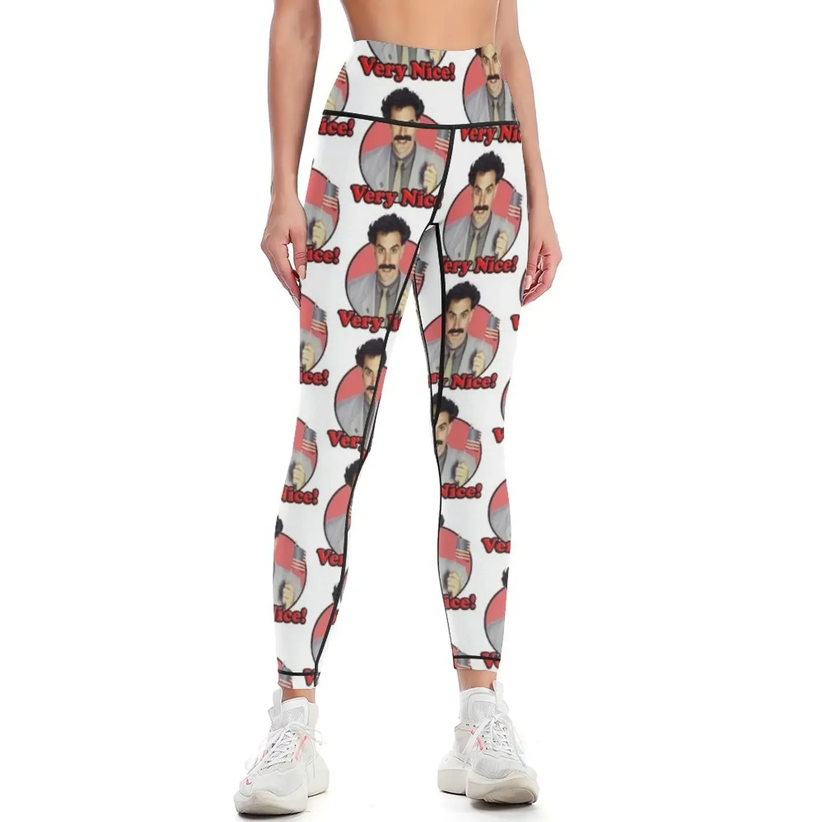 

Borat, Very Nice Leggings Women's tights push up legging Jogger pants for physical Womens Leggings