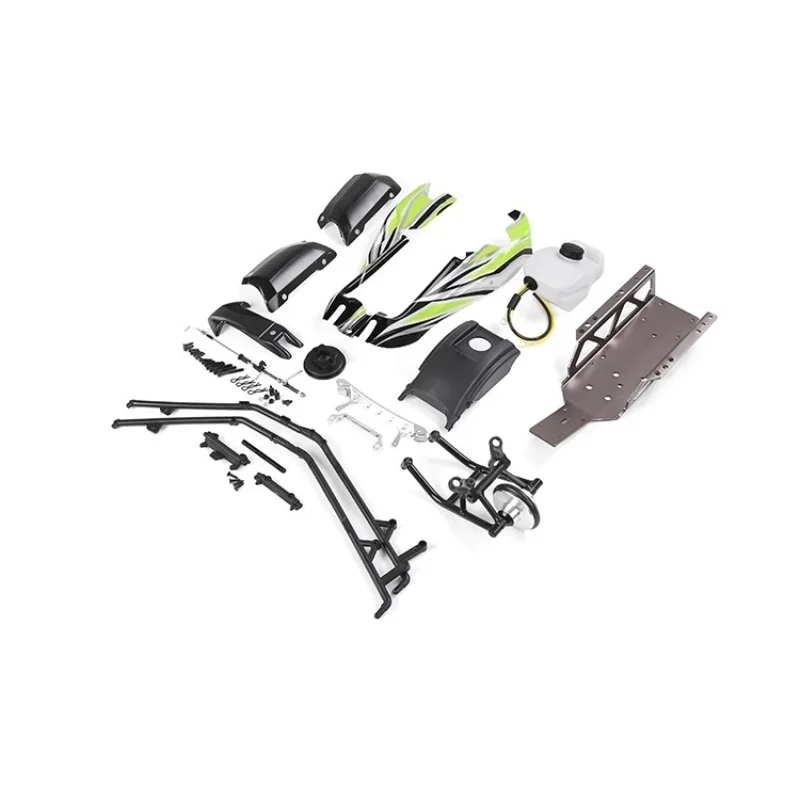 مجموعة Q-BAHA لتعديل السيارة بجهاز التحكم عن بعد من ROFUN Baja وخزان وقود هيكلها وغيرها من ملحقات Q-version