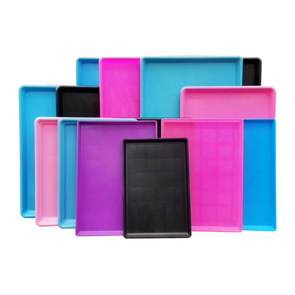 

Plastic Dog Cage Tray Rectangle/Square Pet Cage Pan Rabbit Cage Manure Tray Black Pet Cage Cleaning Tray