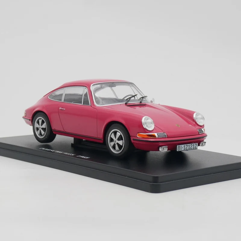 

Diecast Ixo 1:24 Scale Porsche 911S 1968 Porsche L Coupe Alloy Car Model Collectible Toy Gift Souvenir Display Ornament