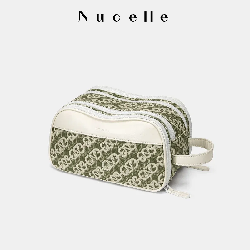 Original Nucelle NU New Zealand 2023 New Makeup Bag Women's Portable Advanced Travel Cosmetics and Washings Storage Bag