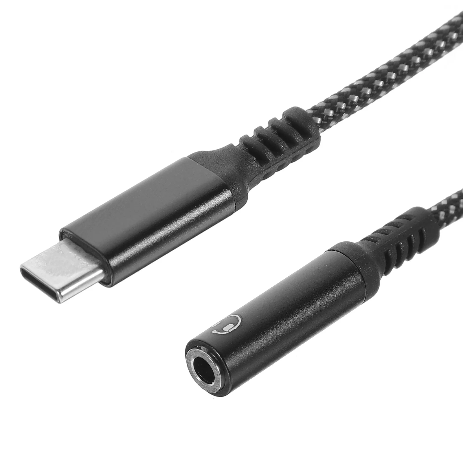 

3Pcs Type-C to 3.5mm Adapter Cable USB C to Headphone Converter for Smartphones Nylon Braided Plug and Play on The Go