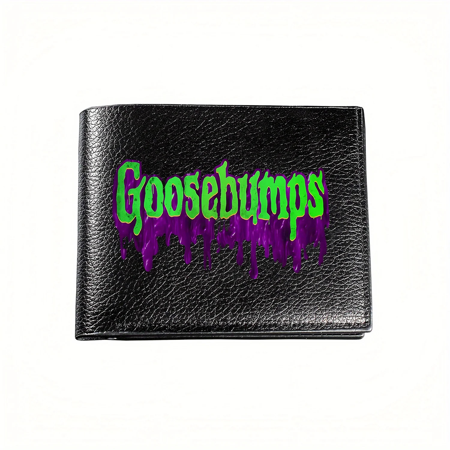 Goosebumps dripping logo design Business Mens Casual Elegant Simple Practical Quality Wallet Stylish Printing Graphic Creative C