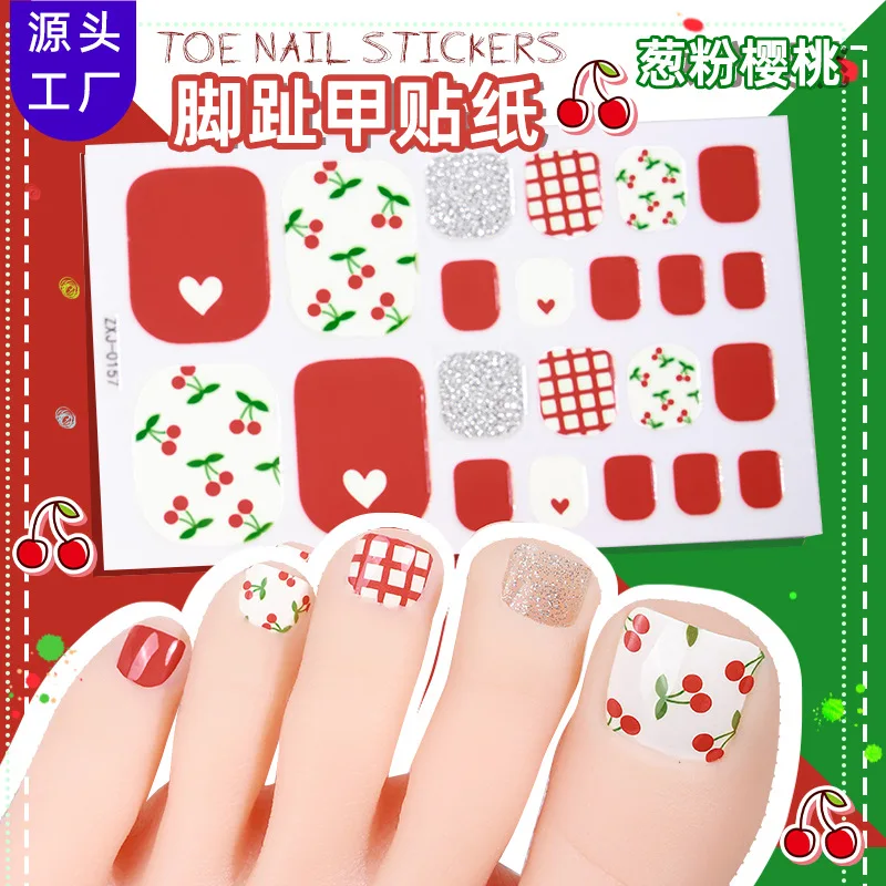 Top Nail Nuovo adesivo per unghie Toetop Adesivo per unghie personalizzato OEM Toetop Internet Celebrity Xiaohongshu Ins Piede sbiancante impermeabile Uomo