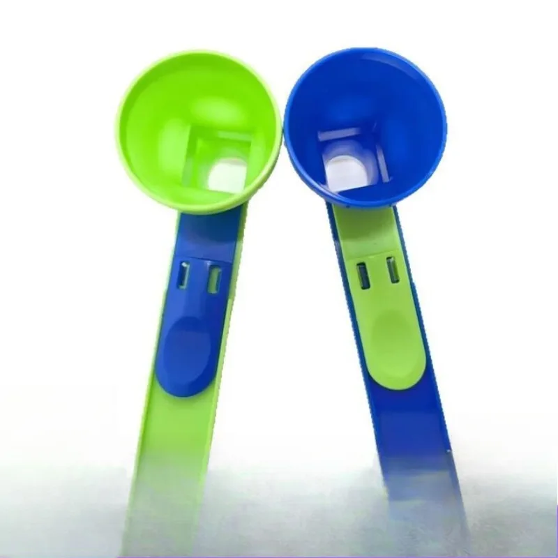 

Creative protein powder sliding spoon coffee anti-colander