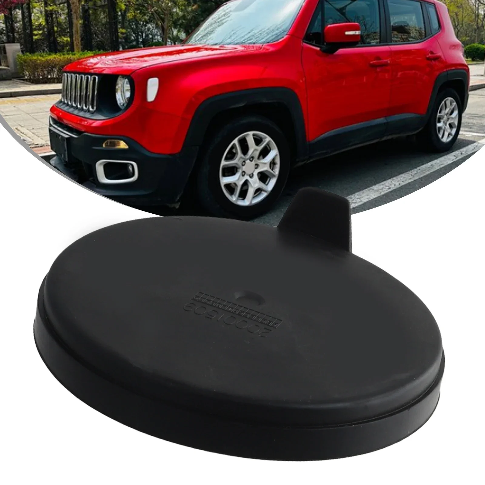 

1PCS Car Headlight Dust Cover For Jeep For Renegade For Version 2016 Headlight Bulb Cover Lid Dust Cap Part Number 20001509