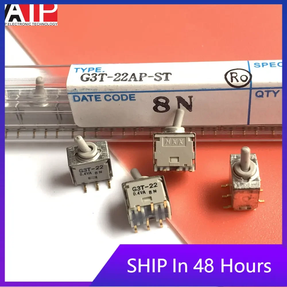 1PCS G3T-22 0.4VA switch G3T-22AP-ST patch 6 foot toggle switch genuine welcome to consult and order.