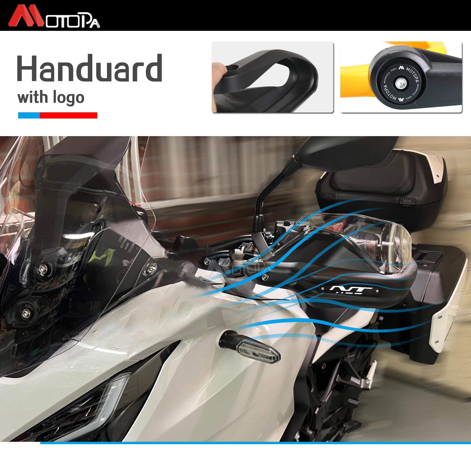 For HONDA NT1100 NT 1100 nt 1100 2021-2024 Dedicated Hand Guard Motorcycle NT1100 Handguards Handlebar Guards Windshield