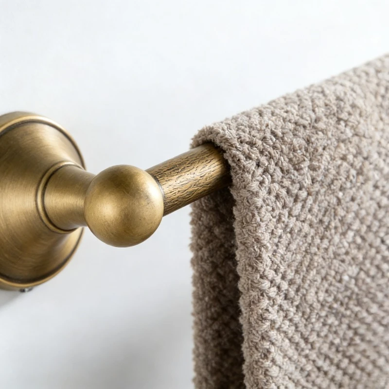 

Настенная вешалка для полотенец 29 см, латунная золотая, для ванной комнаты, аксессуары для полотенец