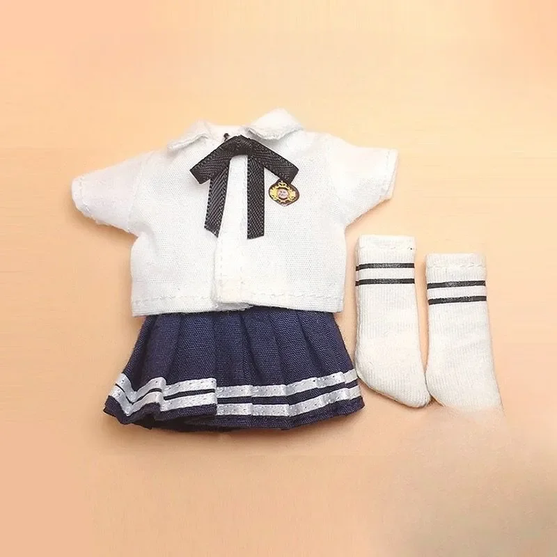 OB11 children's clothing, school uniform, student set, JK uniform, 12 points, BJD clothing