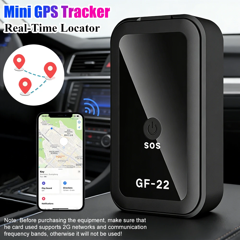 

Car Vehicle Tracking Device Real-Time Anti-Lost Device WiFi + LBS + GPS Position Smart Finder Locator Anti-Theft Tracking Device