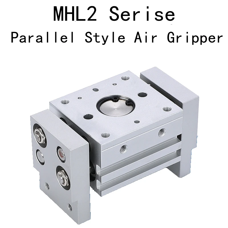 

SMC Type MHL2 Double Acting Pneumatic Gripper MHL2-10D MHL2-16D MHL2-20D MHL2-25D MHL2-32D MHL2-40D MHL2-10D1 MHL2-10D2 D1 D2