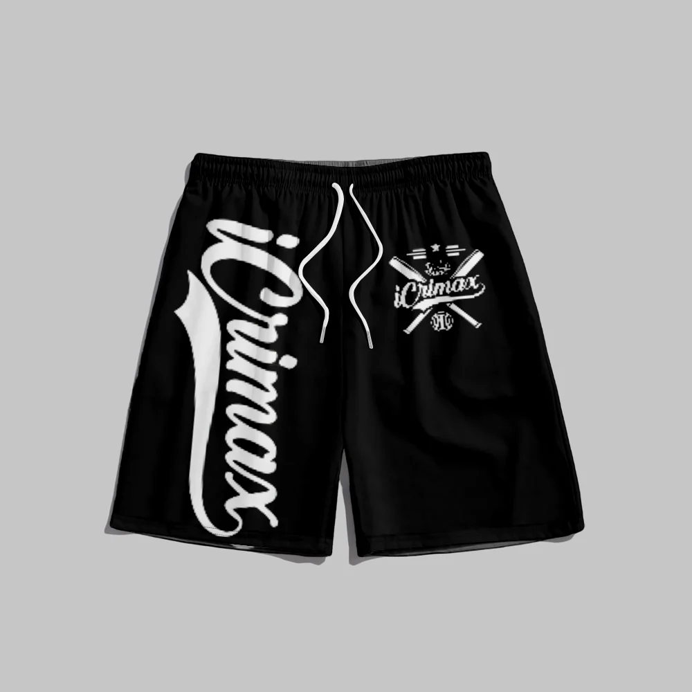 pantalones cortos casuales Summer beach shorts Icrimax Personality Ball pants Boy men's 3Djogging pants casual breathable shorts