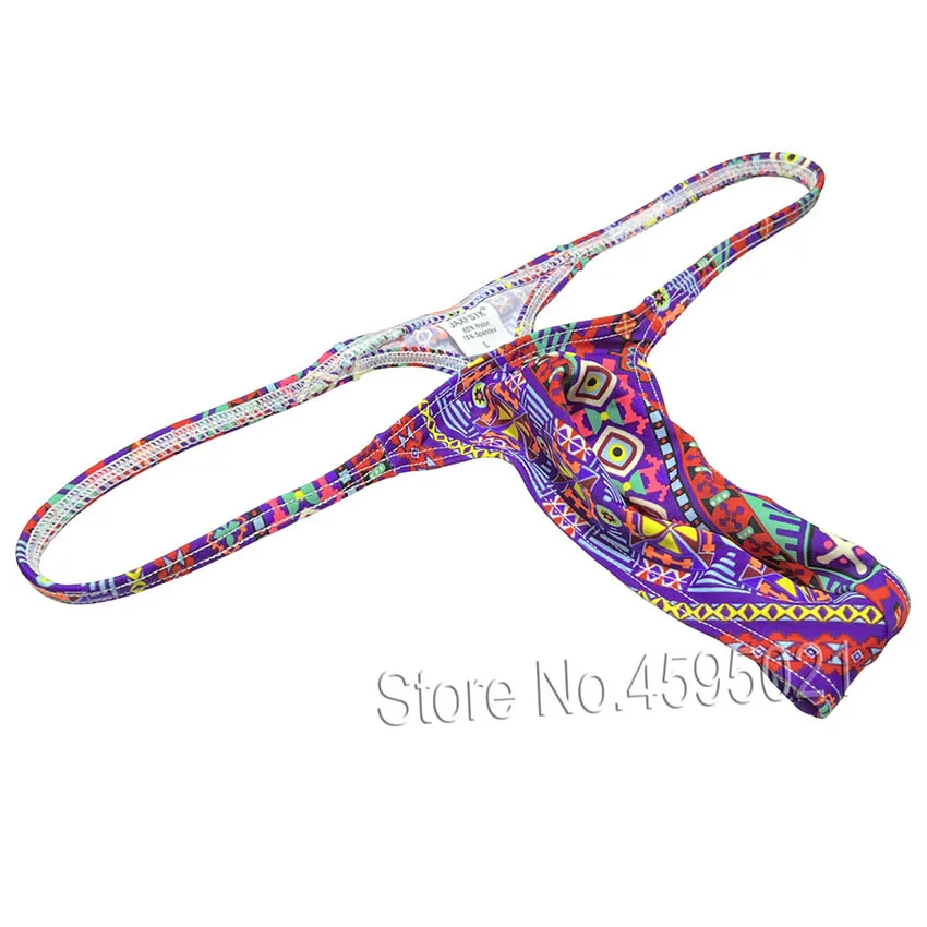 Micro Thong Men's Underwear G-String Brief Male Bikini String Enhance Pouch Swimwear Jockstrap Single Layer Slip Sexy Quick Dry