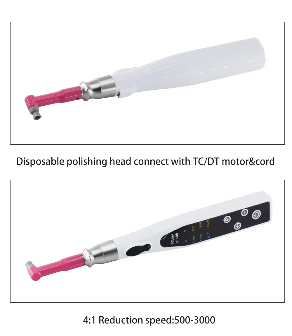 Motor Pemoles Listrik Handpiece Putar Tanpa Kabel