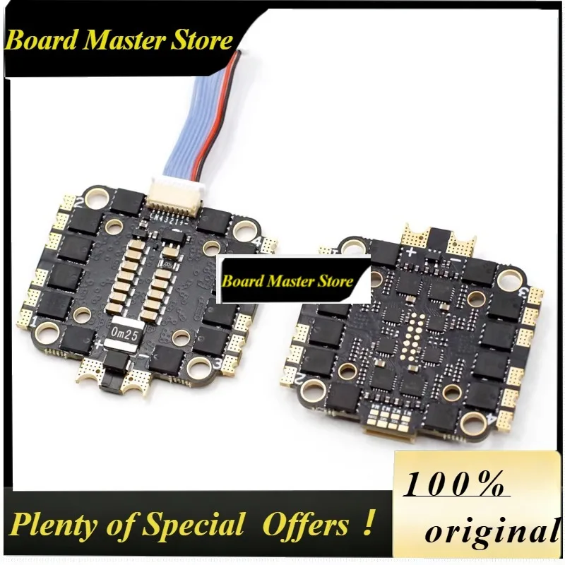 BoMaS50A 4-in-1 ESC FPV Drone Bluebird 48K Firmware Supports Bidirectional DShot ESC