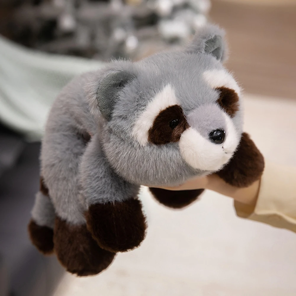 32 cm Bruin Paard Gevuld Wild Dier Liggend Grijs Wasbeer Knuffel Pluizige Koala Zachte Poppen Mollige Luiaard Levensechte Panda capibara